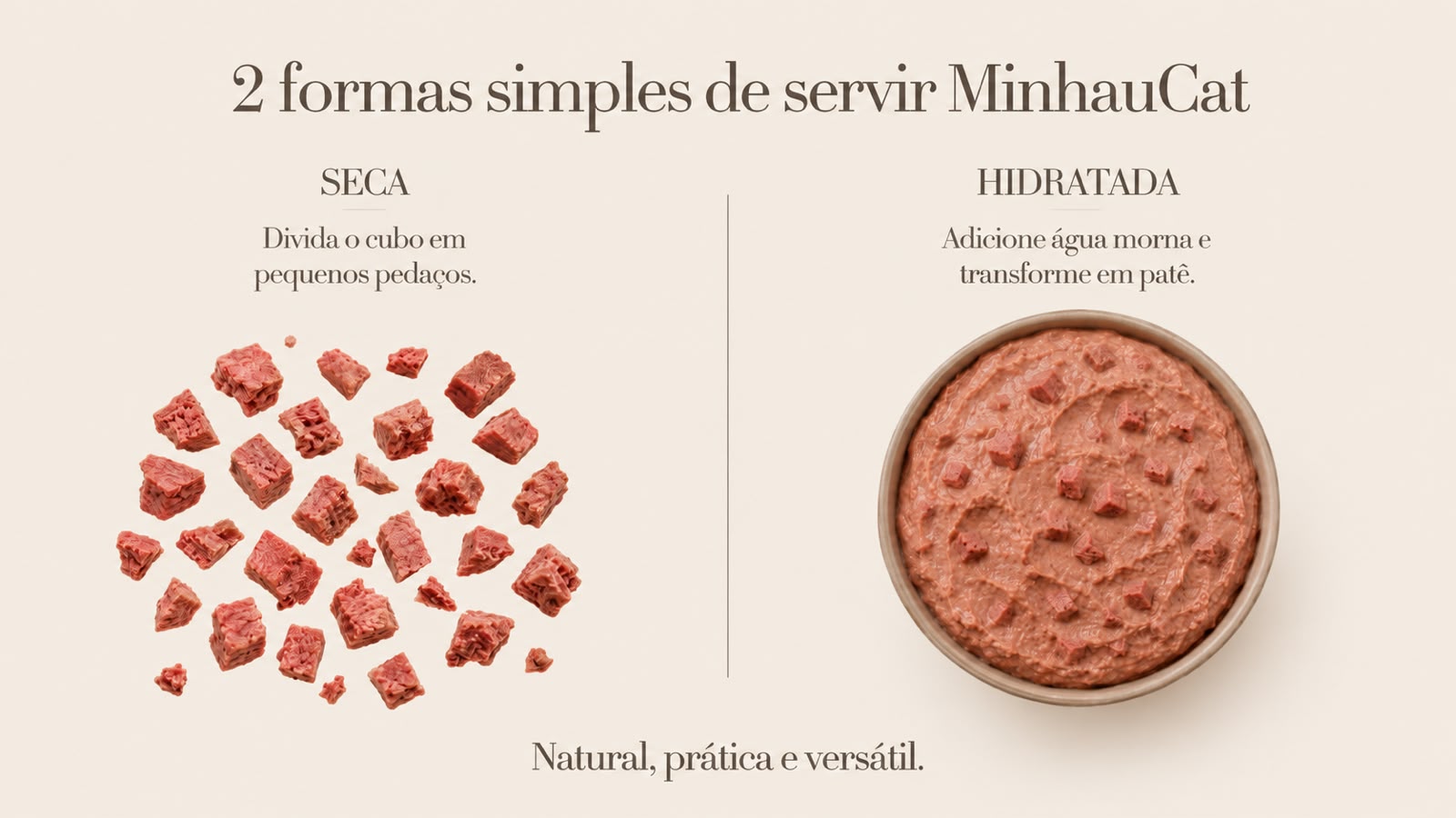 Formas de servir MinhauCat